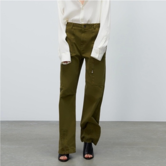 ZARA The Macy Trousers BNWT - Picture 1 of 5